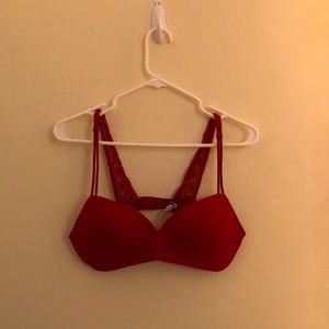 Red Aerie bra